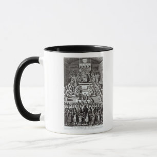Caneca Rainha Elizabeth mim e o parlamento