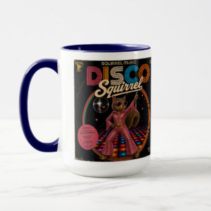Caneca Rainha Esquilo Disco