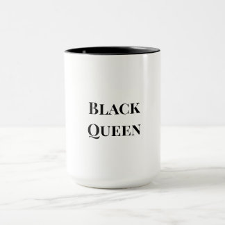 Caneca Rainha Negra Mug De 2 Toneladas