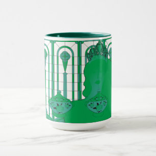 Caneca Rainha Verde Mug