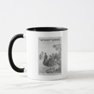 Caneca Rainha Victoria no Riviera italiano