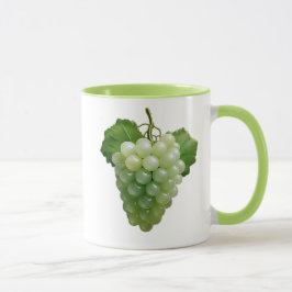 Caneca Raisin Vert Réaliste
