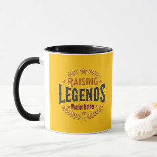 Caneca Raising Legends – Warrior Mother Design