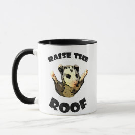 Caneca Raising Possum Mug