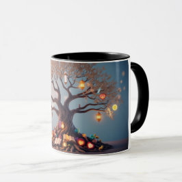 Caneca Raízes do conforto: Árvore da Mug Vida na Venda