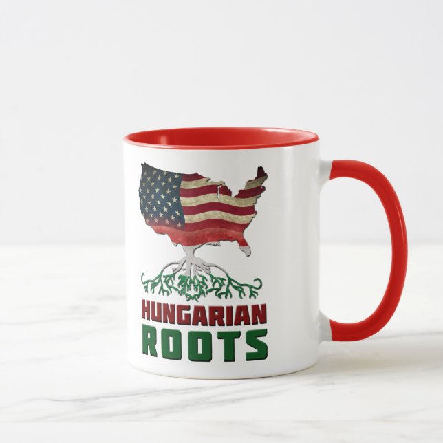 Caneca Raízes Húngaras Americanas (Direita)