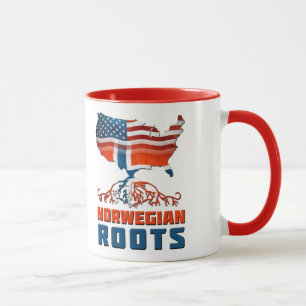 Caneca Raizes norueguesas americanas