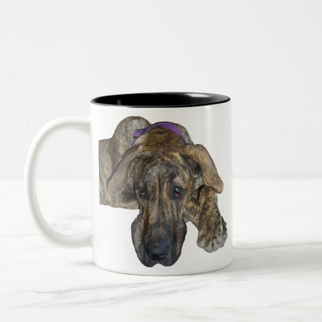 Caneca rajado de great dane (Esquerda)