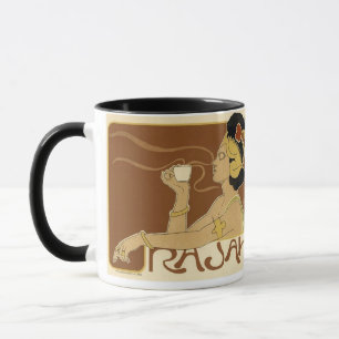 Caneca Rajah Vintage Café Anúncio