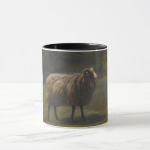 Caneca Ram (Male Sheep) na Fazenda (por Rosa Bonheur)