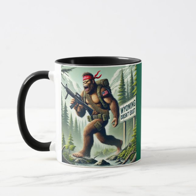 Caneca Rambo Bigfoot Coffee Mug (Esquerda)