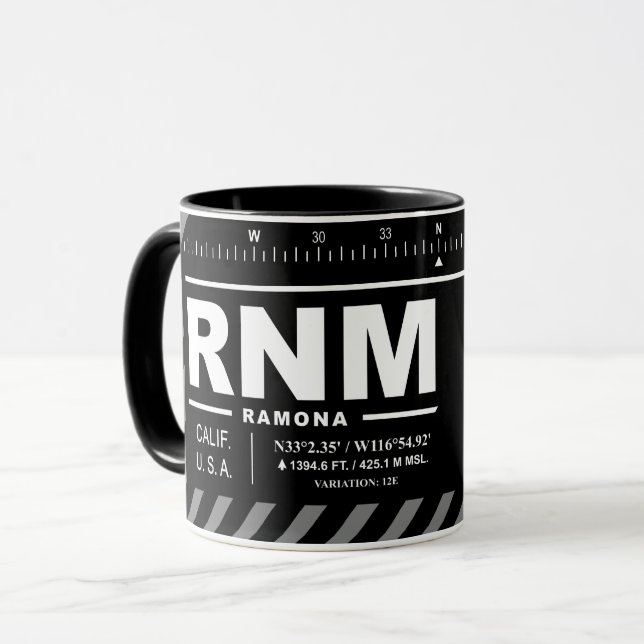 Caneca Ramona Airport RNM (Frente Esquerda)