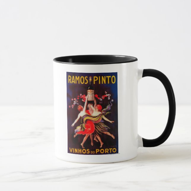 Caneca Ramos Pinto Vintage PosterEuropa (Direita)