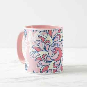 Caneca Rangoli Art, Bright Life, Floral