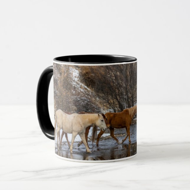 Caneca Ranhura Hideout Horse (Frente Esquerda)