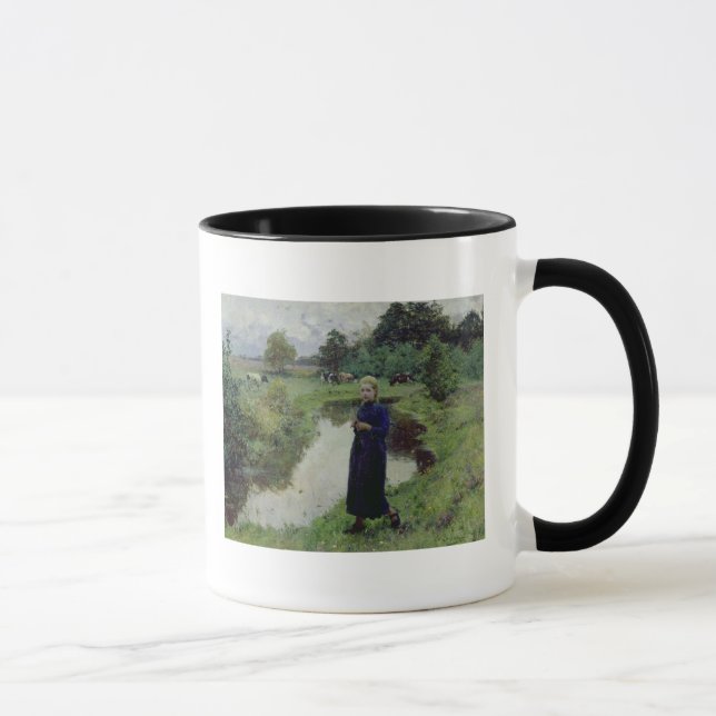 Caneca Rapariga nos campos, (Direita)
