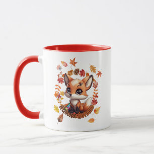 Caneca Rapariga Raposa “Ausome Outono” – Outono Conscien