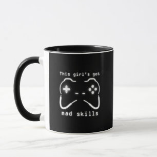 Caneca Rapariga tem habilidades loucas de controladora de