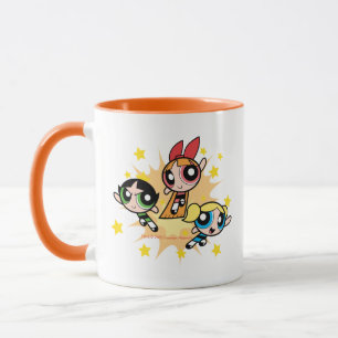 Caneca Raparigas Powerpuff Salvem O Dia