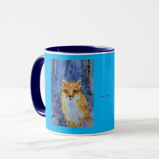 Caneca Raposa Azul