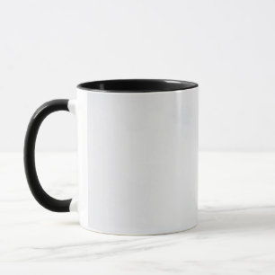 Caneca Raposa-do-ártico enrolada no inverno