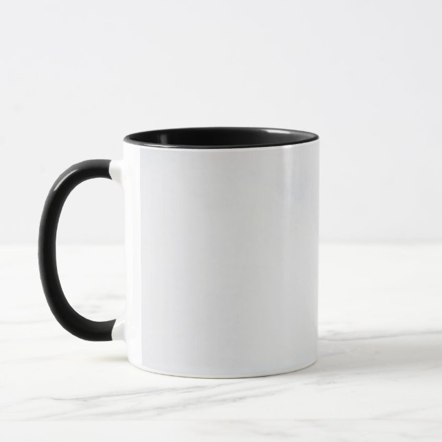 Caneca Raposa-do-ártico enrolada no inverno (Esquerda)