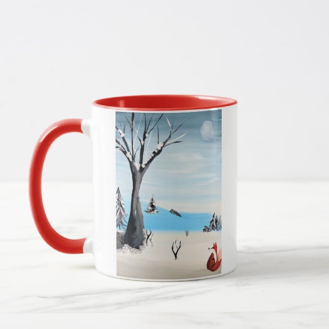 Caneca Raposa no inverno (Esquerda)