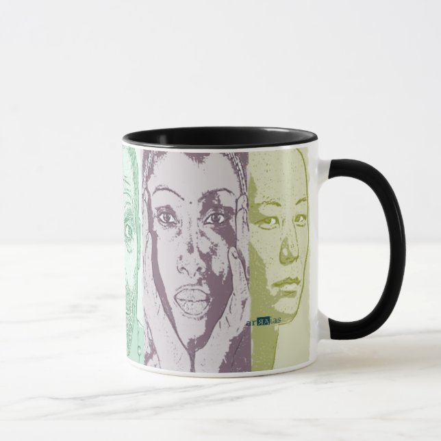 Caneca Rapprochement of cultures. (Direita)