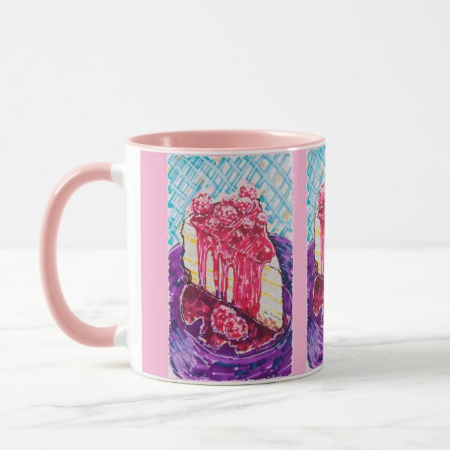 Caneca Raspberry Cake (Esquerda)