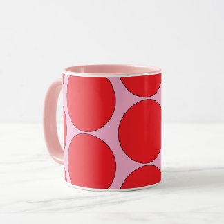 CANECA "RASPBERRY-CREME" POP-ART 11 OZ. CAFÉ