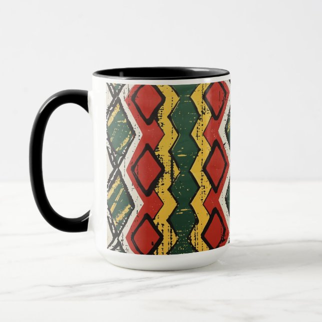 Caneca Rasta Tribal Impressão (Esquerda)