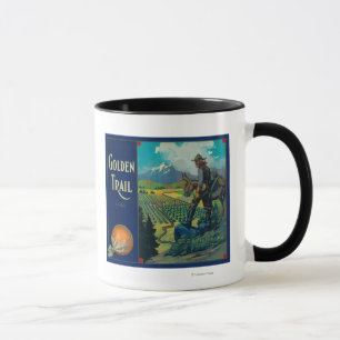 Caneca Rastreamento do ouro Rótulo Laranja #2Sucesso, CA