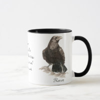 Raven Animal Totem Mug