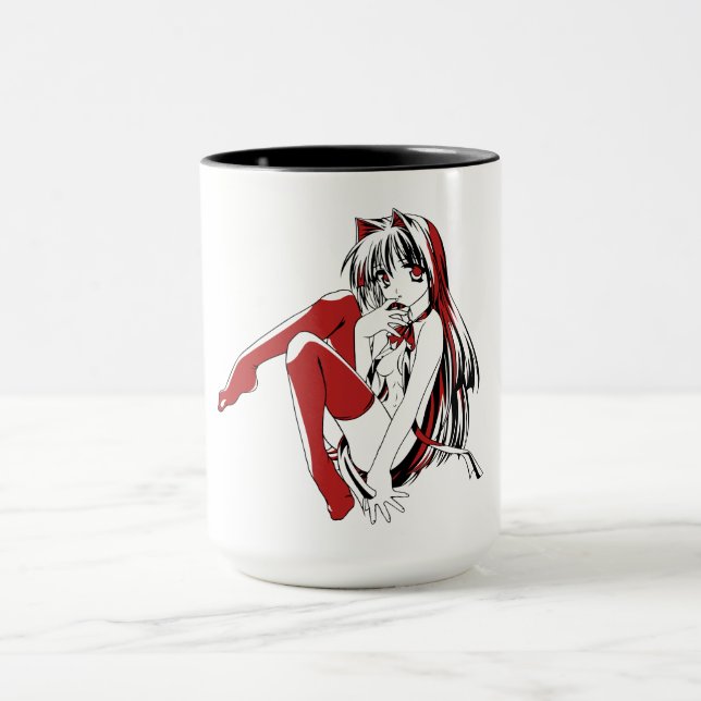 Caneca RBP, Neko, o Furão de Gata Sexy Anime (Centro)