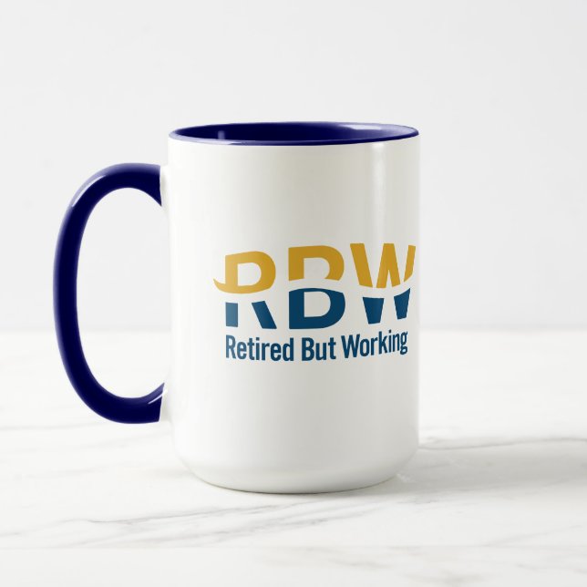 Caneca RBW Mug - Tipo ondulado (Esquerda)