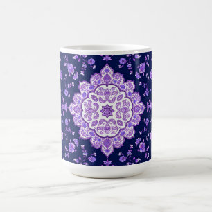 Caneca Real Azul Persa - Caneca de Café Elegante