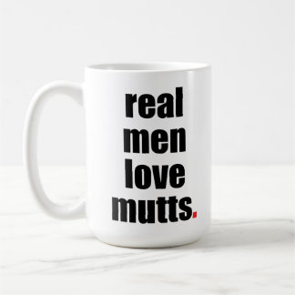 Caneca real das vira-latas do amor dos homens