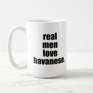 Caneca real de Havanese do amor dos homens