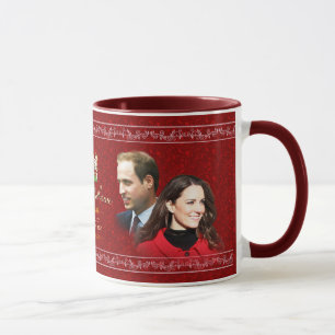 Caneca real do casamento de William & de Kate
