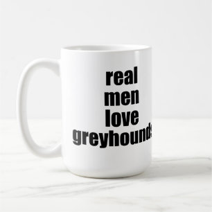 Caneca real dos galgos do amor dos homens