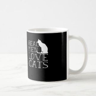 Caneca real dos gatos do amor dos homens