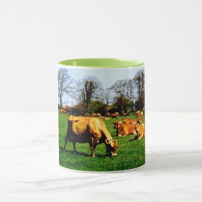 Caneca Rebanho de vacas do jérsei (Centro)