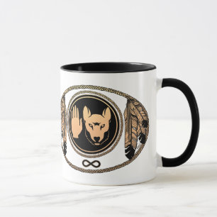 Caneca Rebeldia Lobo-de-Taça Metis Arte Nativa