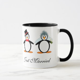 Caneca Recem casados Pengos
