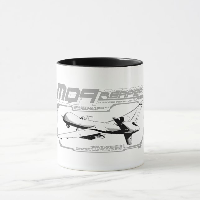 Caneca Receptor MQ-9 (Centro)