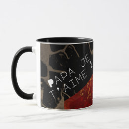 Caneca Réchauffement climatique - Maison en feu 