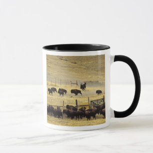 Caneca Recolha da Faixa Nacional de Bisontes em Montana
