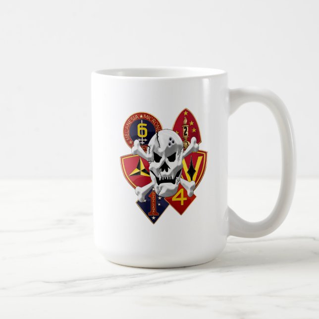Caneca Recon da Divisão de Marinha (Direita)