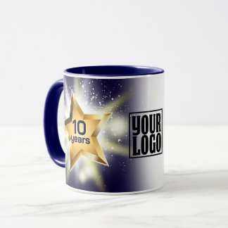 Caneca Reconhecimento de aniversário de funcionários das
