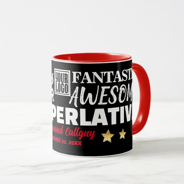 Caneca Reconhecimento de excelência do executor de serviç (Frente Esquerda)